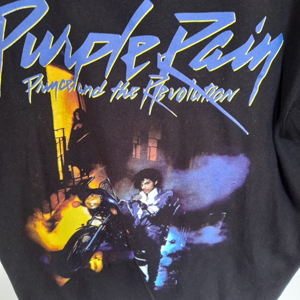 Prince Purple Rain Tshirt Size M - Picture 3 of 4